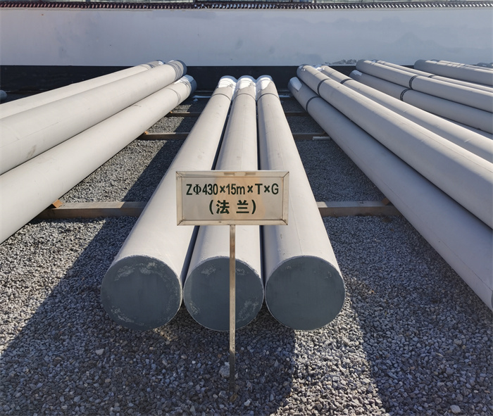 大东430×15米×T×G砼电力电杆